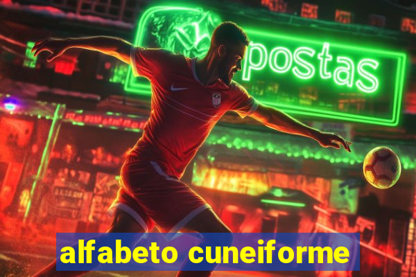 alfabeto cuneiforme